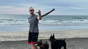 Heavy flooding in Dublin with roads to airport impacted Heavy flooding in Dublin with roads to airport impacted