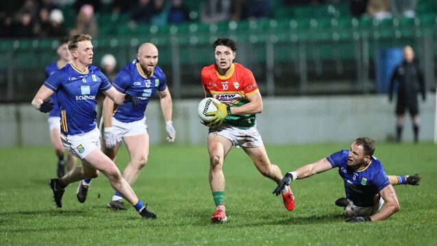Murphy names team as Carlow bid to continue winning start 