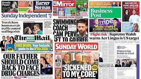 What the papers say: Sunday's front pages