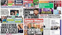 What the papers say: Sunday's front pages