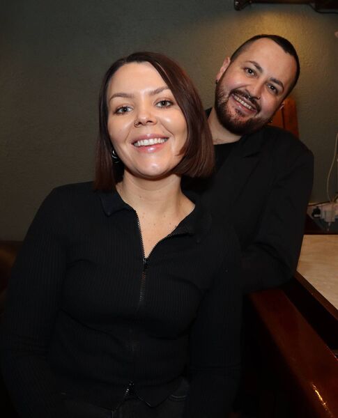 Roisin and Conor at the quiz