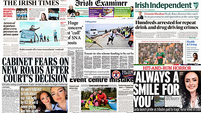 What the papers say: Monday's front pages