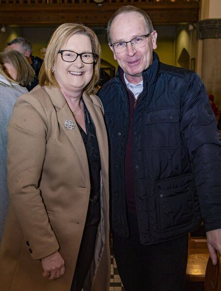 Patricia and Paul Hayden celebrating 33 years of marriage