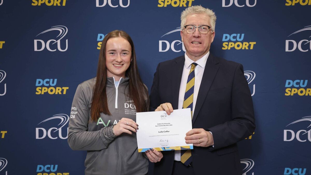Carlow student receives DCU Sport scholarship