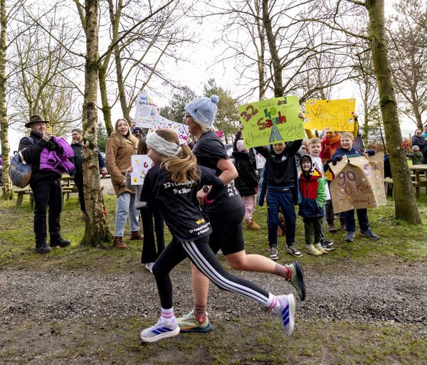 Kate Gaynor and daughter Sarah completed their 32 County Park Run Challenge in aid of the Friends of the Coombe and Cerebral Palsy Football Development Academy by taking part in the Tullow Park Rin in Rathwood