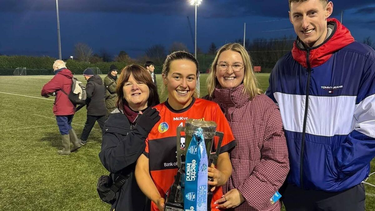 Garry Murphy wins a second Ashbourne Cup medal