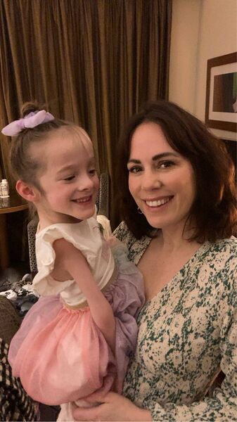 Roxanne Nolan with her mam Máirín