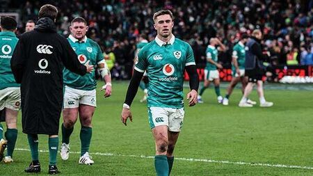 Andy Farrell to hand Jack Crowley Ireland No 10 jersey for England test 