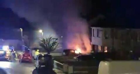 Arson attack on car in Rathvilly housing estate 