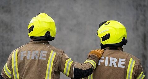 Over 50 firefighters tackle blaze in Co Armagh village
