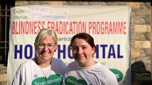 Carlow Mother and daughter were a sight for sore eyes in Kolkata