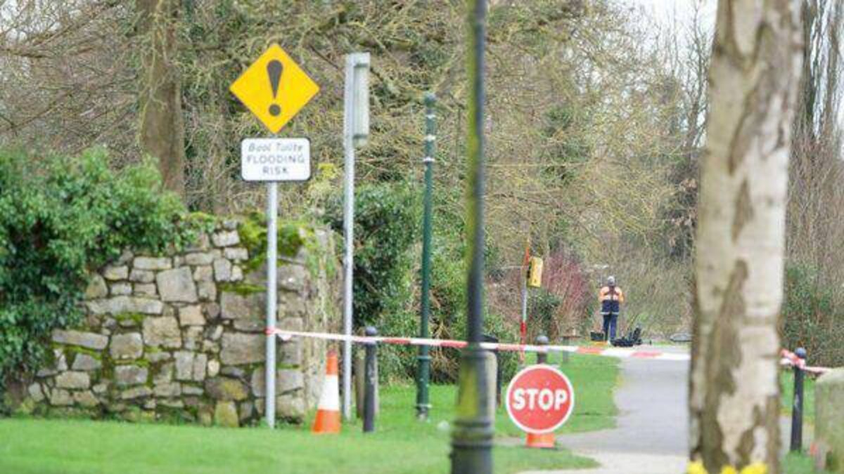 Emergency response following report of person in River Barrow
