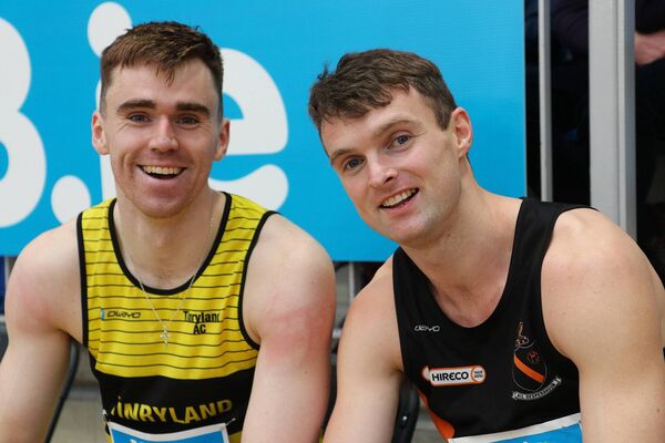 Adam Murphy (left) is looking to go one better than his silver medal last year at the National Senior Indoor Championships. Adam Murphy (left) is looking to go one better than his silver medal last year at the National Senior Indoor Championships.