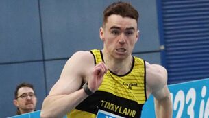 <p>Tinryland AC’s Adam Murphy in action at the 2025 National Senior Indoor Championships.</p> <p>Tinryland AC’s Adam Murphy in action at the 2025 National Senior Indoor Championships.</p>