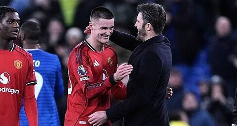 Michael Carrick hails attitude of Manchester United match-winner Benjamin Sesko