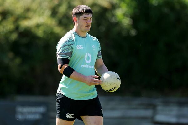 Stephen Smyth has become a regular within the irregular Ireland XV squad and was effusive in his praise for the coaches. Photo: INPHO/Ben Brady