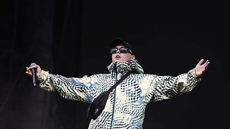 Kneecap frontman Mo Chara says group’s new album looks back on ‘crazy year’