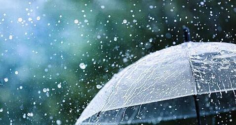 Status yellow rain warning issued for three counties