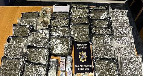 Drugs worth more than €700,000 seized and two men arrested in Dublin