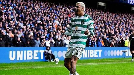 Reo Hatate nets late leveller as Celtic fight back for draw at Rangers