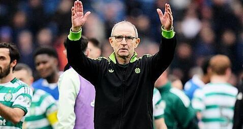 Martin O’Neill insists Celtic are ‘still in’ the title race after Old Firm draw