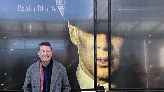 Tram named after Peaky Blinders writer Steven Knight as fans gather for premiere