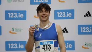 Adam Nolan retains National hurdles title