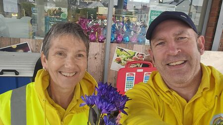 Random acts of kindness brightened the day for many people across the county