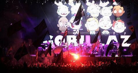 Gorillaz land their third number one album with The Mountain