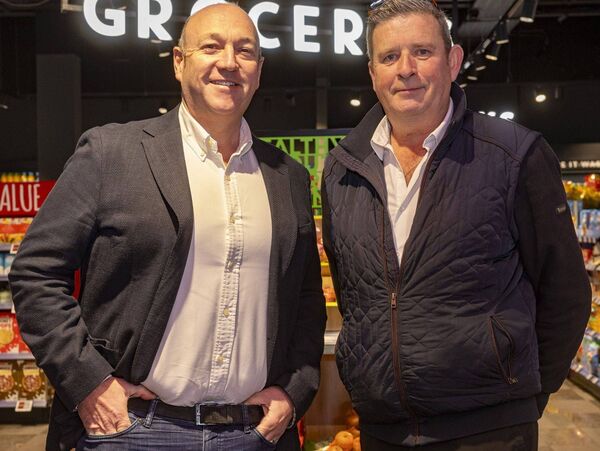 Group MD Shane Cantillon and store manager Noel Kavanagh