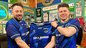 The 2 Johnnies release limited edition jersey in aid of Children's Health Foundation