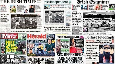 What the papers say: Thursday's front pages