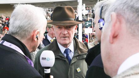 Mullins hits out at ground conditions at the Cheltenham Festival after pulling Fact To File out of Ryanair Chase