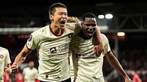 Nottingham Forest suffer first-leg loss to Midtjylland