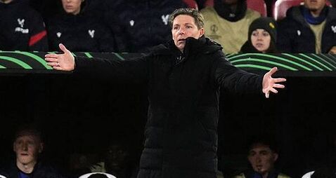 Oliver Glasner questions Crystal Palace fans booing after draw with Larnaca