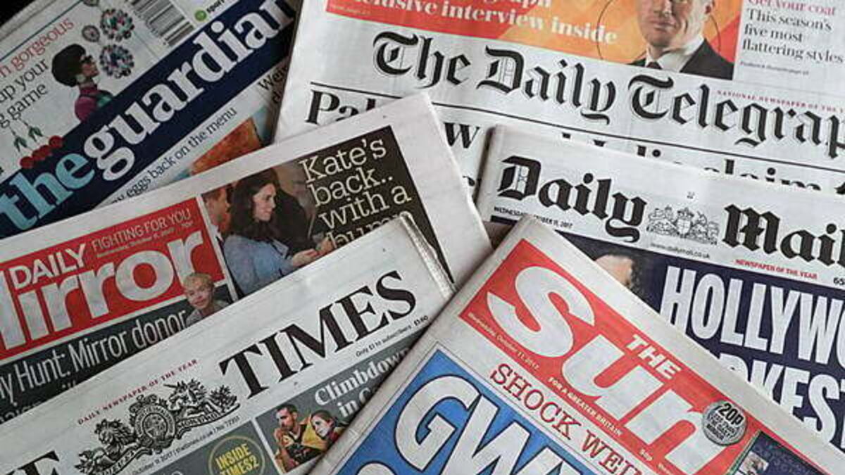 What the papers say: Sunday's front pages