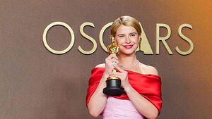 Jessie Buckley makes history becoming first Irish woman to win best actress Oscar