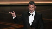 Jimmy Kimmel makes dig at Trump on Oscars stage
