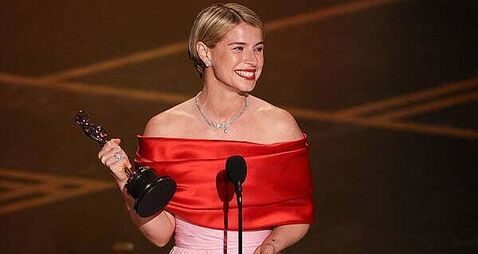 Killarney celebrates after Jessie Buckley’s best actress Oscar win