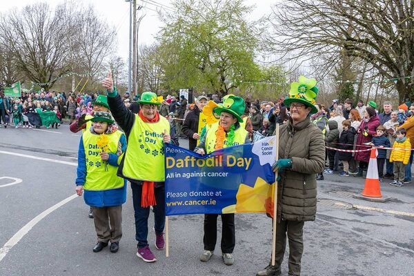 Volunteers from the Irish Cancer Society 