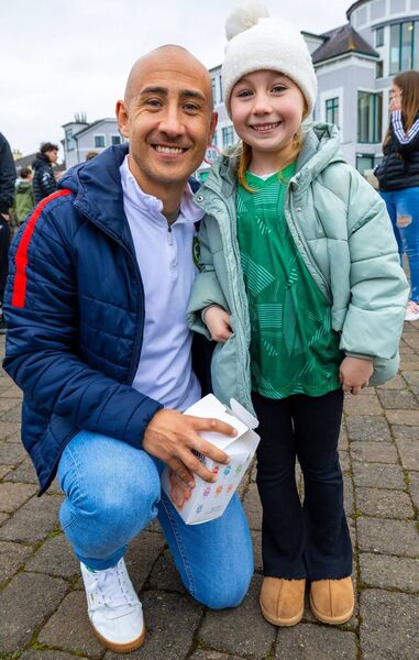 Nathan Bannon with his daughter Isla. Pic: © Michael O'Rourke Photography 2026