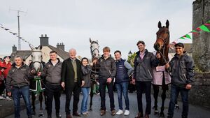 Cheltenham Festival winners receive rousing reception in Leighlinbridge