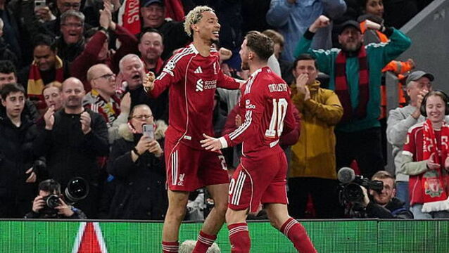 Liverpool thrash Galatasaray to reach Champions League quarter-finals