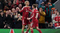 Liverpool thrash Galatasaray to reach Champions League quarter-finals