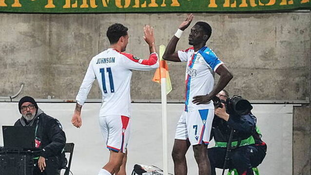 Ismaila Sarr double sends Crystal Palace through to Conference League last eight