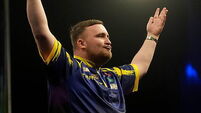 Luke Littler learning ‘not to react’ after silencing crowd with Dublin comeback