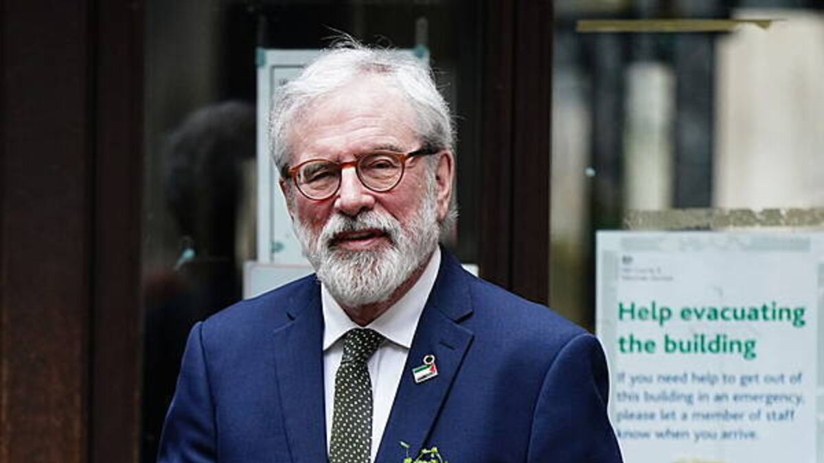 Civil case taken by IRA victims ‘verged on show trial’, Gerry Adams says