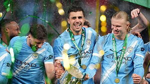 Rodri believes Man City’s Wembley success sent Arsenal a Premier League warning