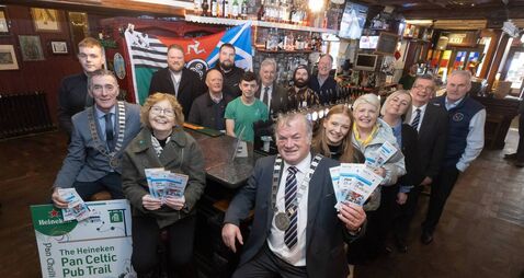 Pan Celtic pub trail launched in Carlow town 
