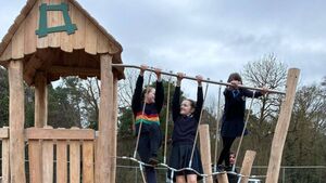 Playground opened at Carlow's Oak park forest for sunny weekend
